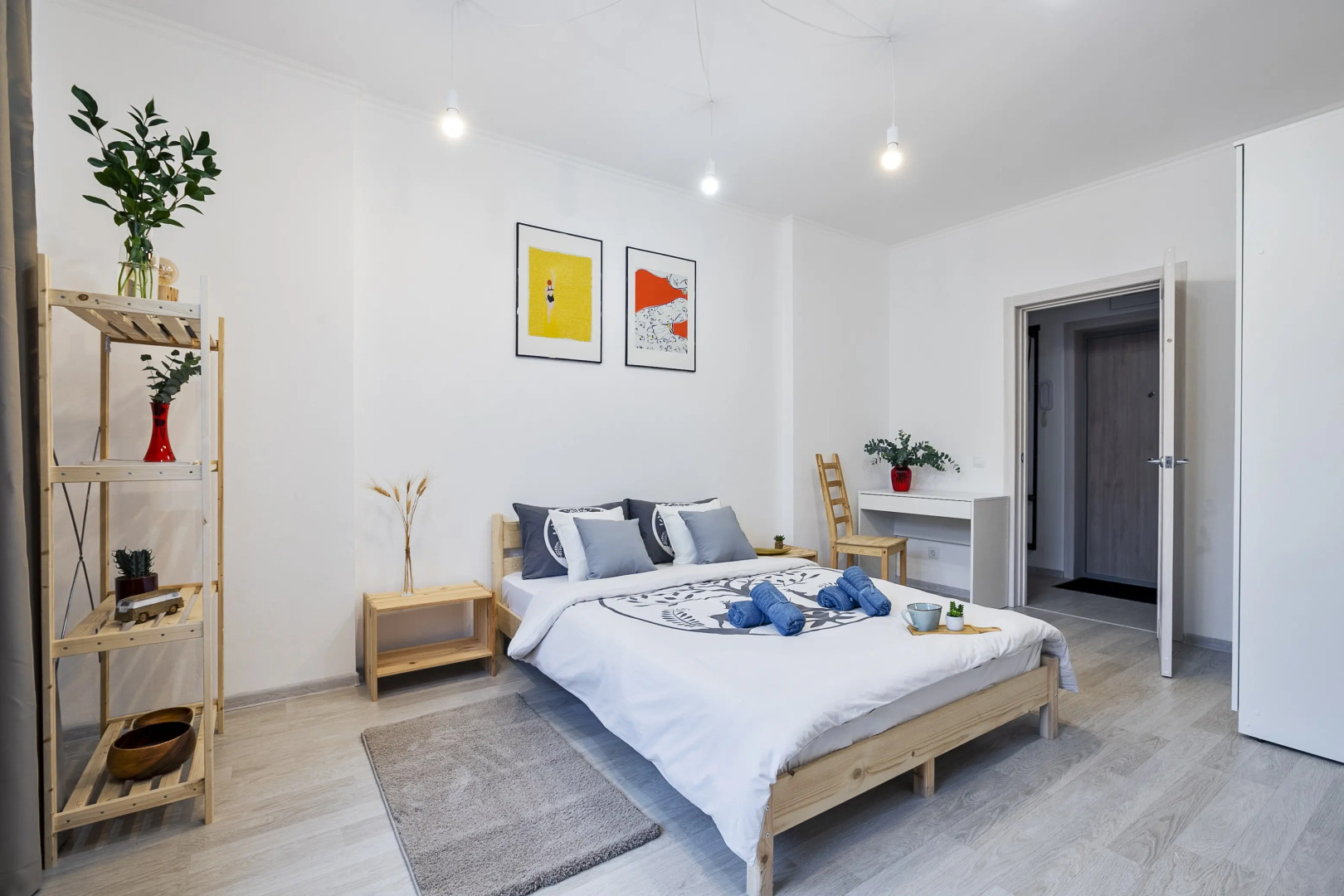 Great view 2-rooms Apartment 2 Min Walk to Raykin Plaza 2