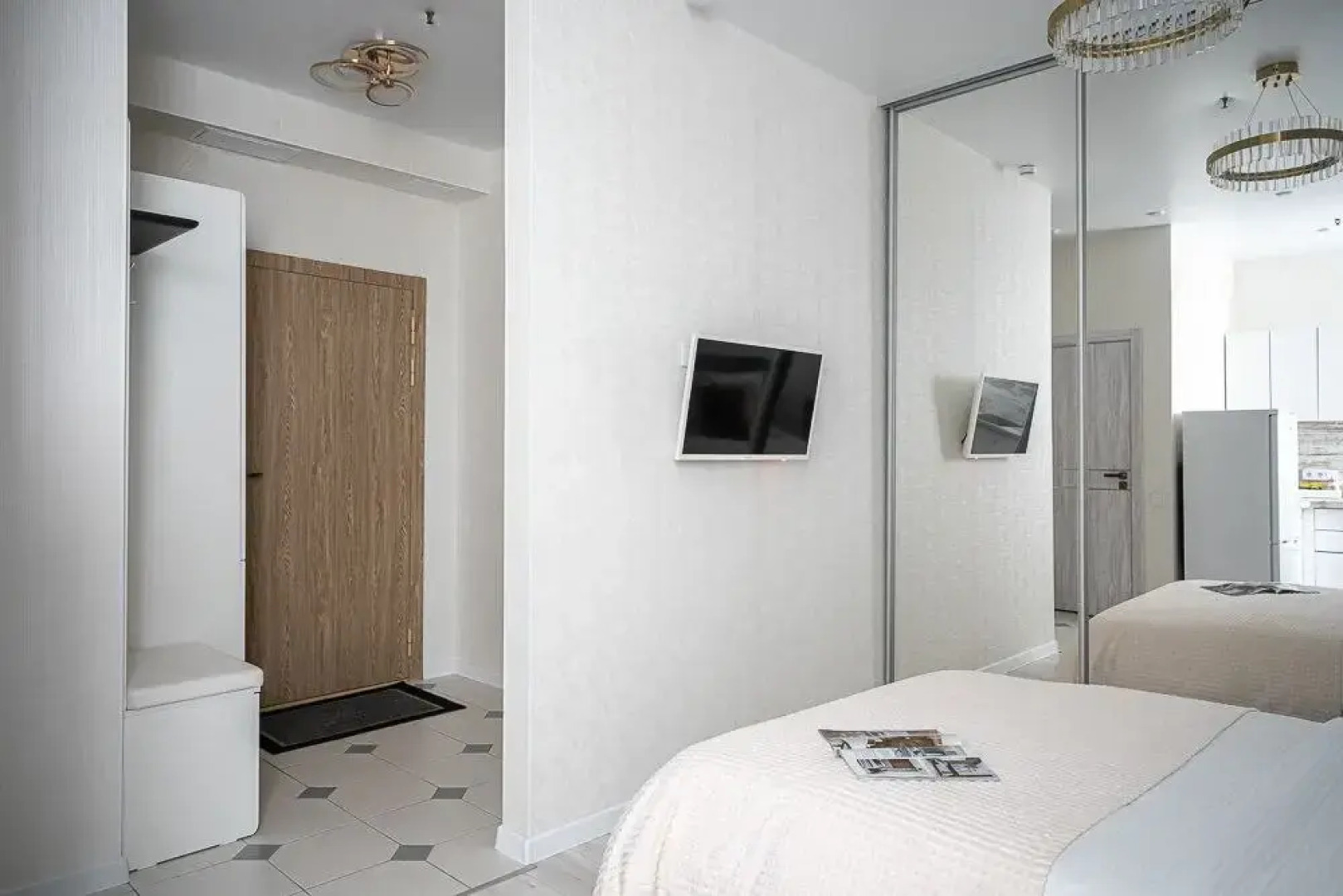 Апартаменты White Studio от Сети Good Vibes Apartments