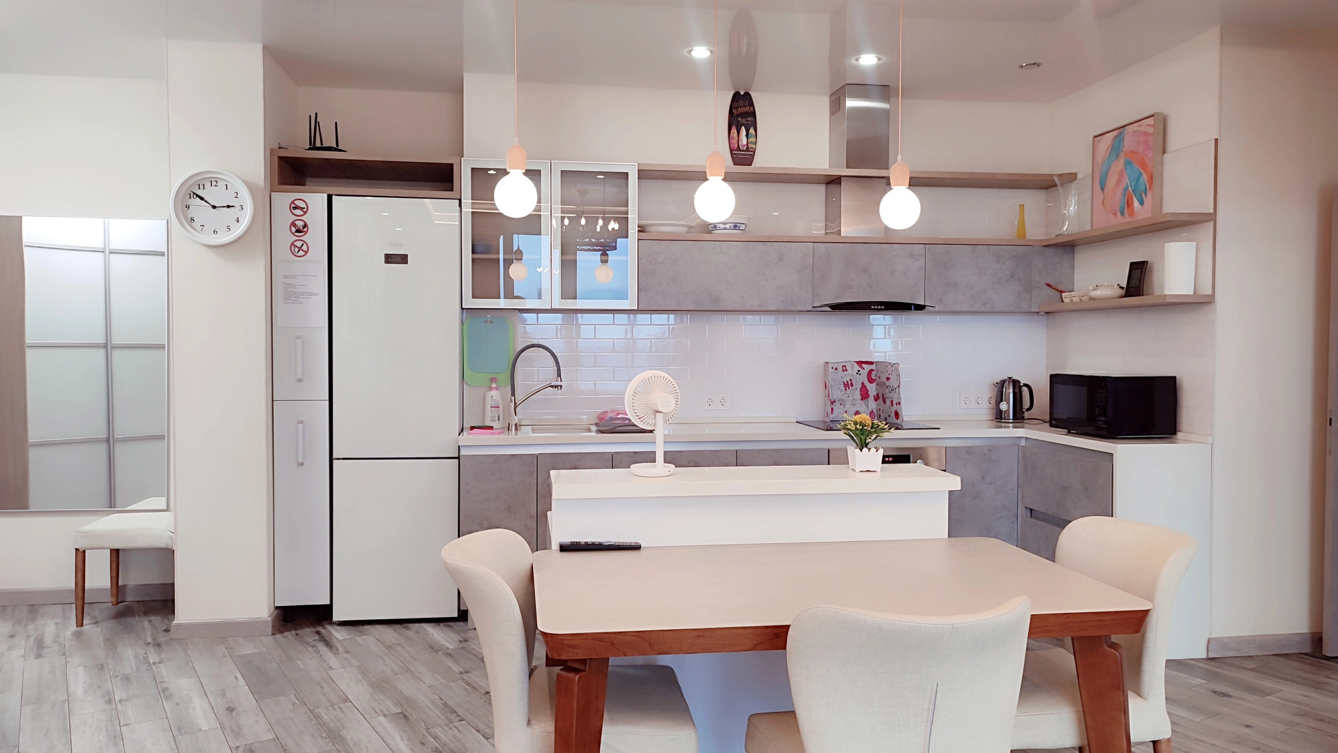 Апартаменты Шикарные В центре с видом на Золотой мост и Русский мост