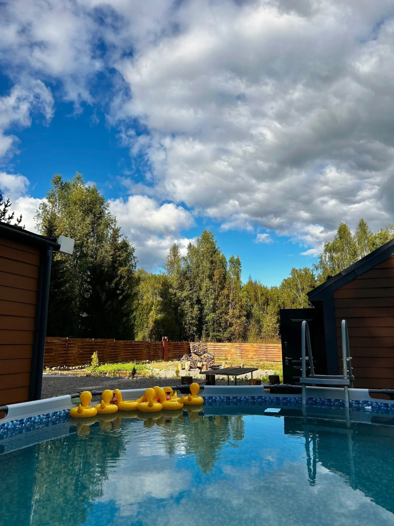 Частный дом MADERO BARN HOUSE с баней