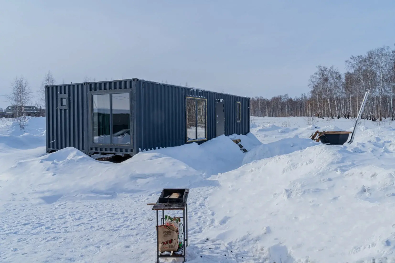 Частный дом Волна для компании до 8 человек в деревне Ключи