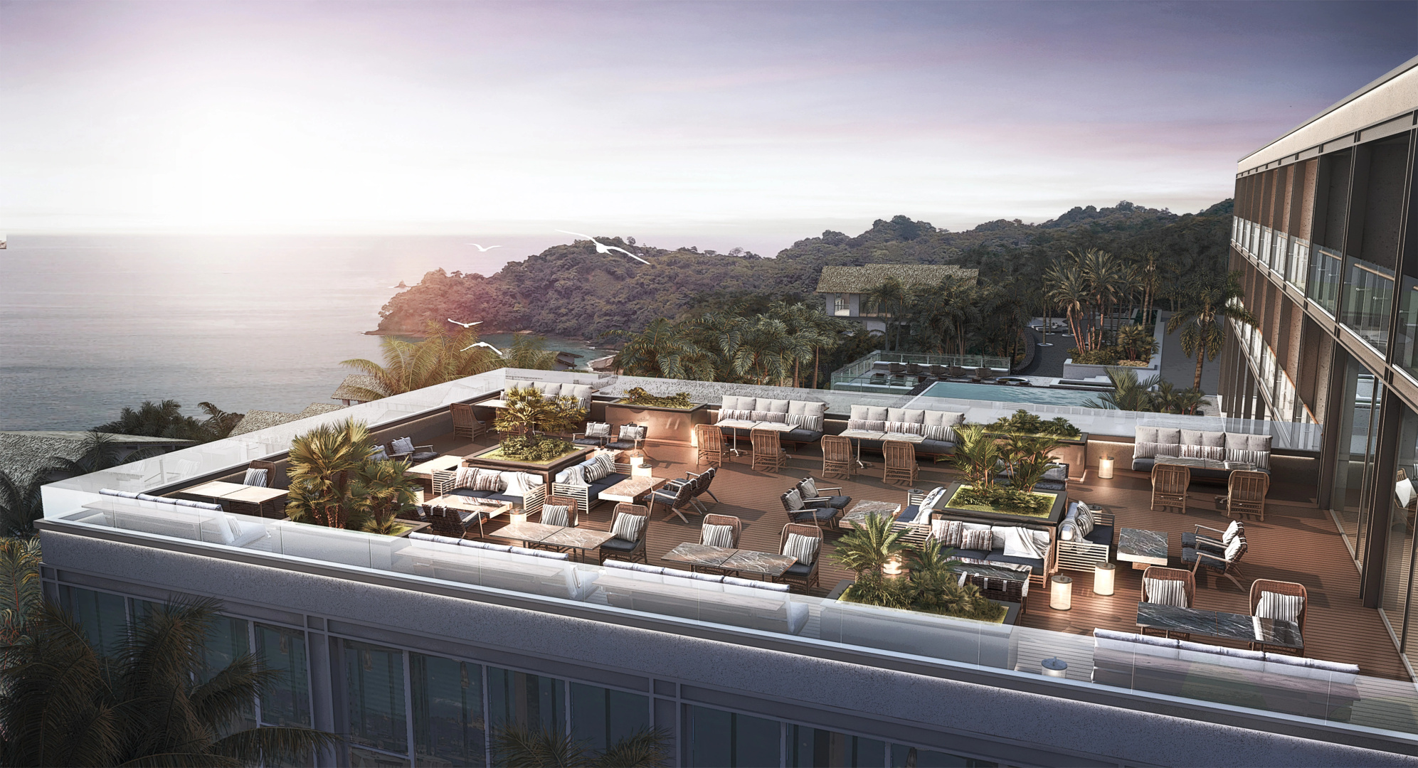 Курортный отель Palau Sunrise Sea View Landison Retreat