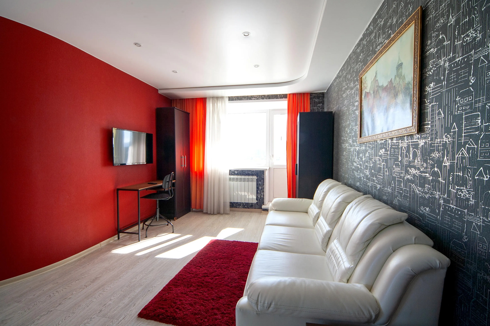 Апартаменты 2-х комн. с джакузи набережная Енисея