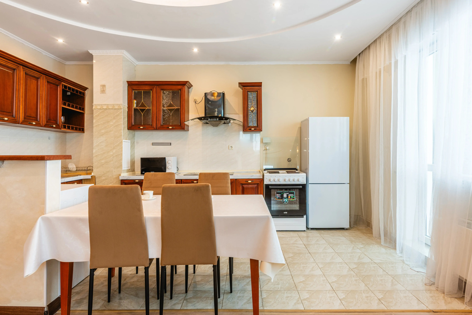 Апартаменты Просторные 3-х комнатные в стиле минимализм