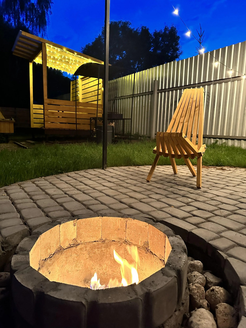 Глэмпинг Домики A-frame С Чаном или Купелью-Фурако