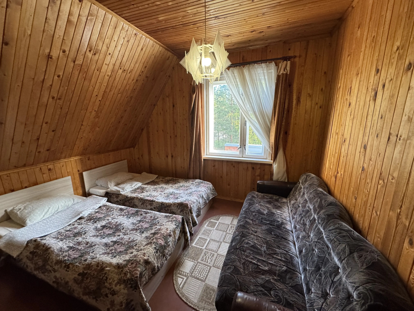 Частный дом Ретро-дача в Карельской деревне