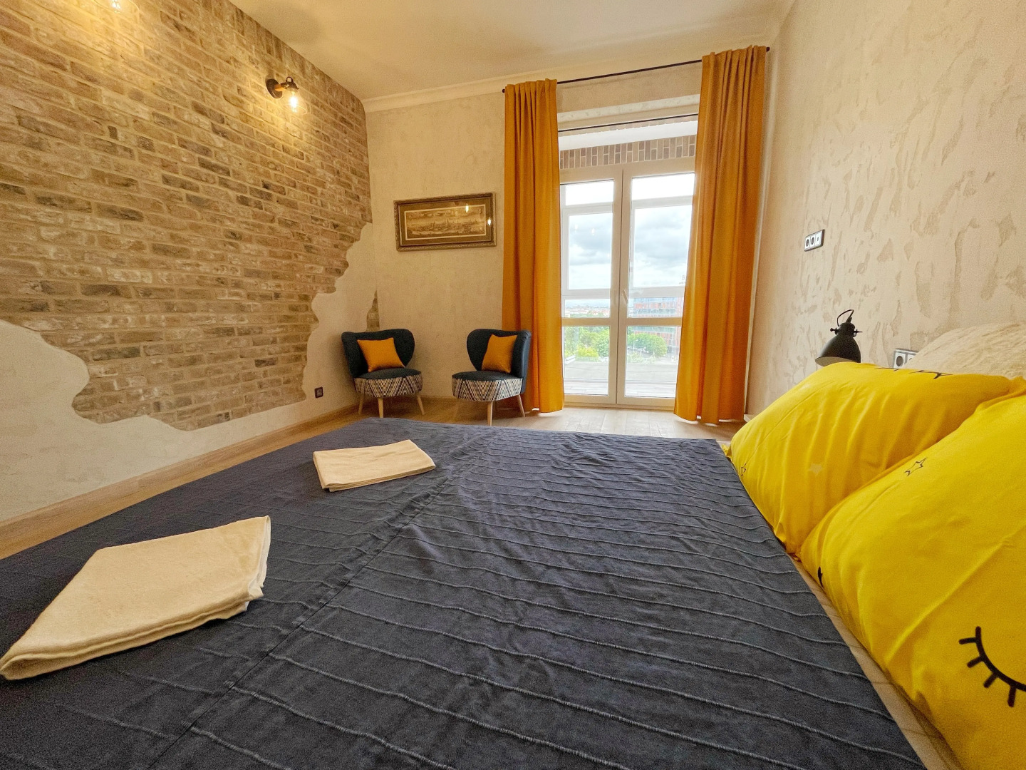 Апартаменты с панорамным видом на город