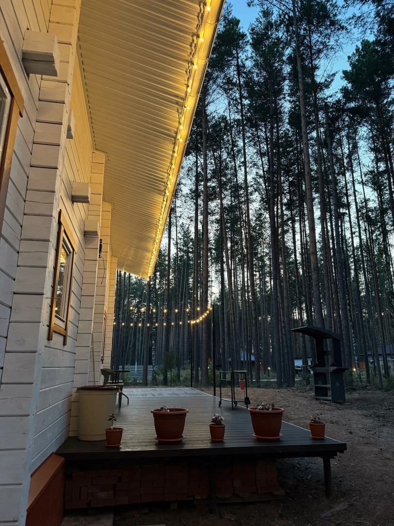 Частный дом Белый и сосны