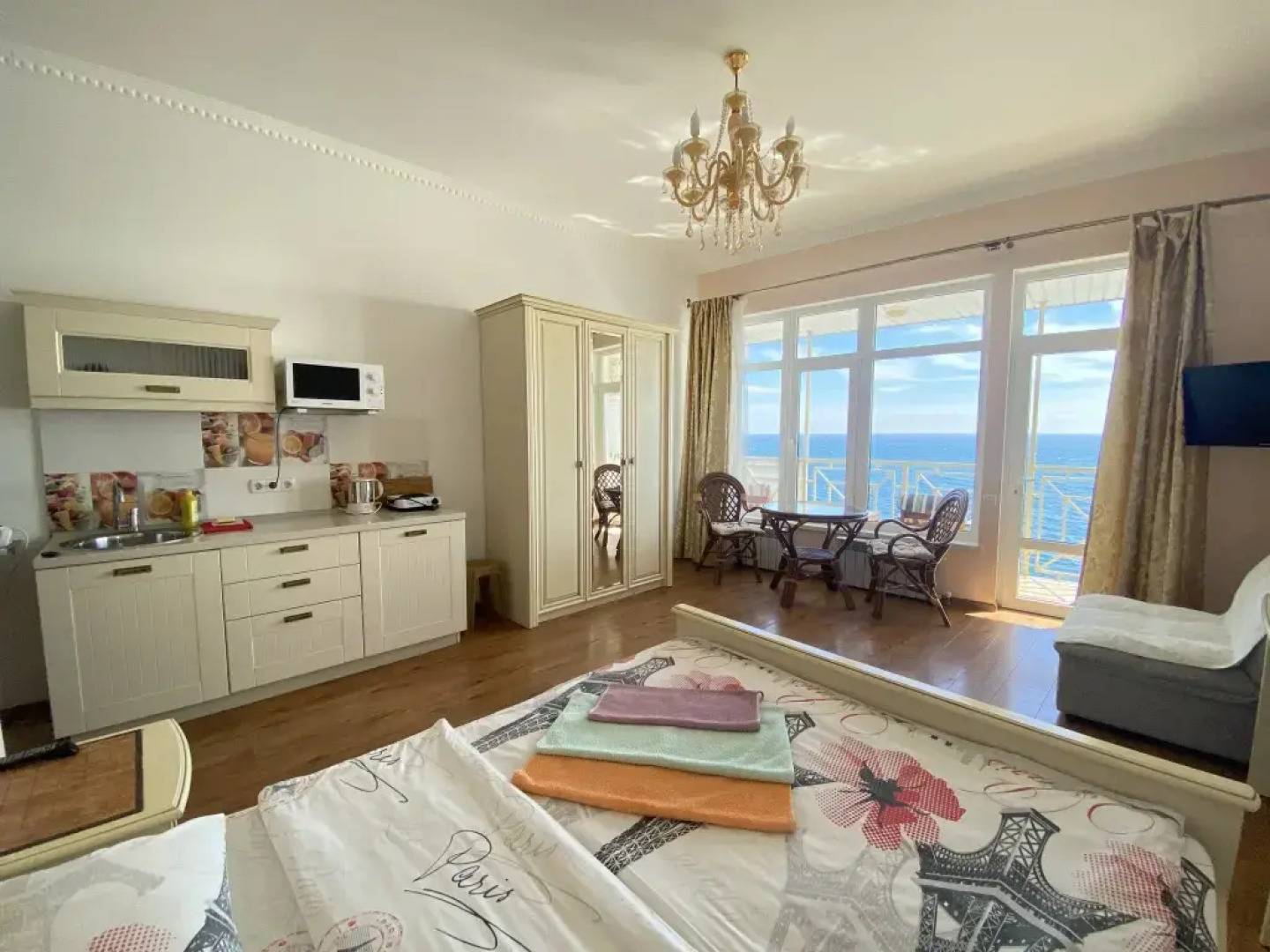 Квартира Двухместная премьер с видом на море и балконом 4ж