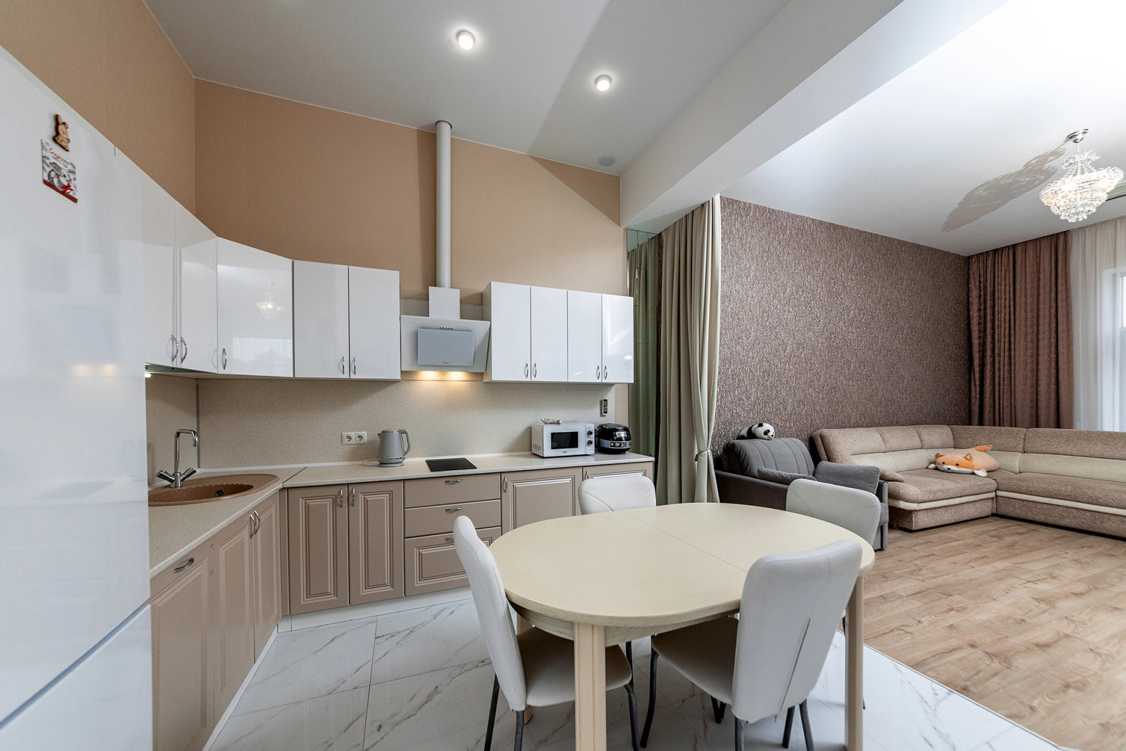 Апартаменты Большая Евродвушка на берегу моря в ЖК элитного уровня