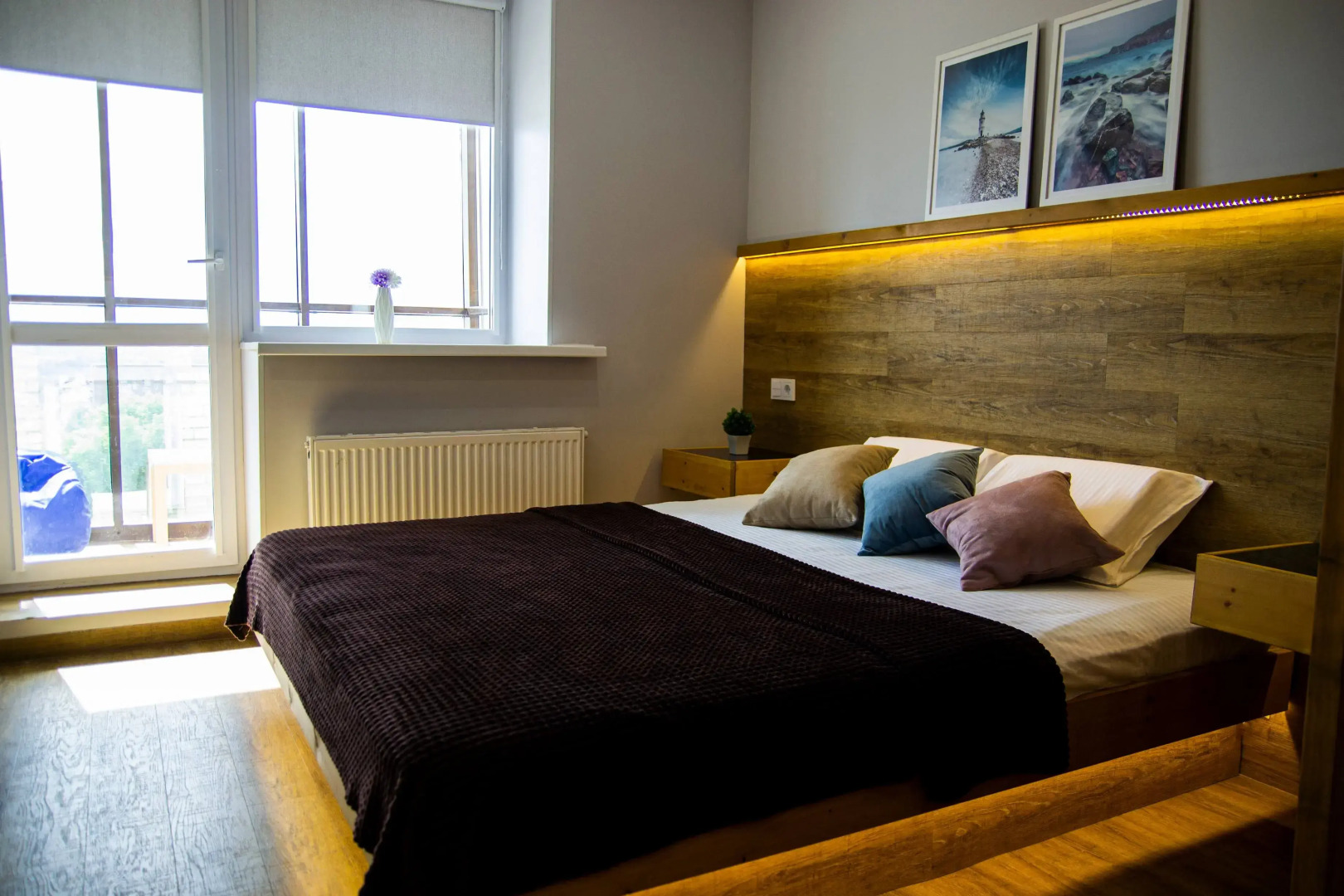 Апартаменты с Панорамным Балконом 1122