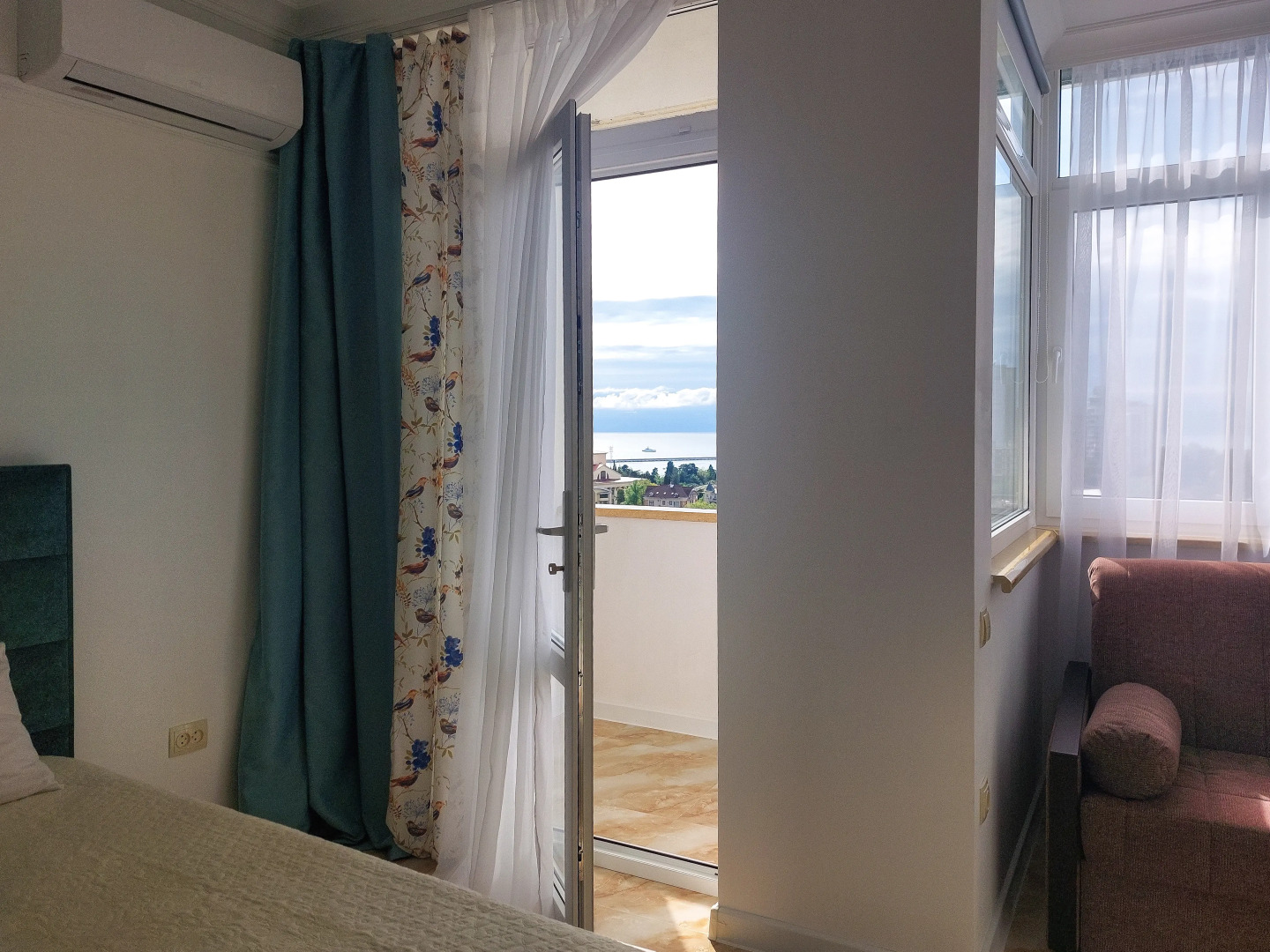 Апартаменты с шикарным видом на море