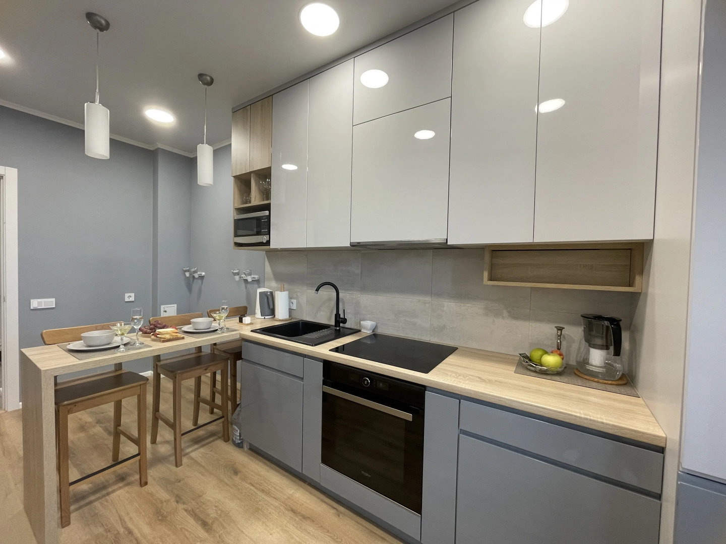 Квартира Стильный Apart с Панорамным Видом в Центре