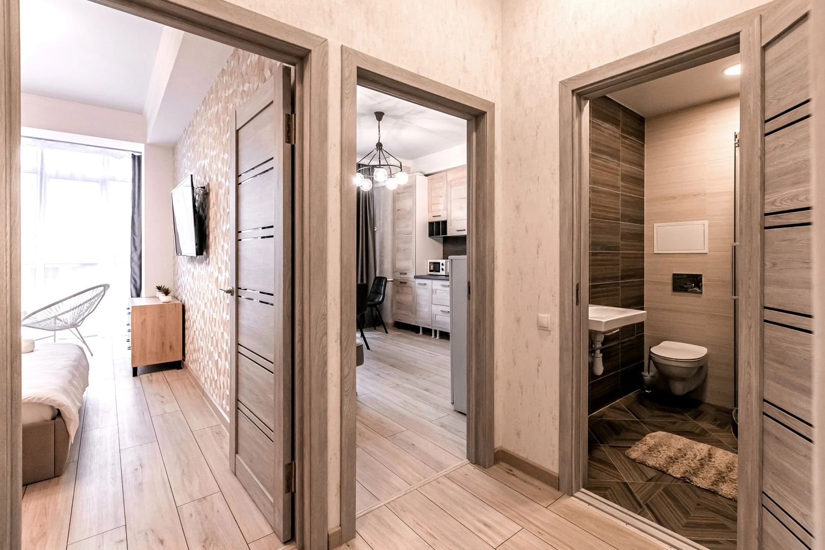 Апартаменты Жасмин от Ирины Савельевой - С лаундж-зоной и балконом- В курортной зоне- У входа в верхний Национальный парк