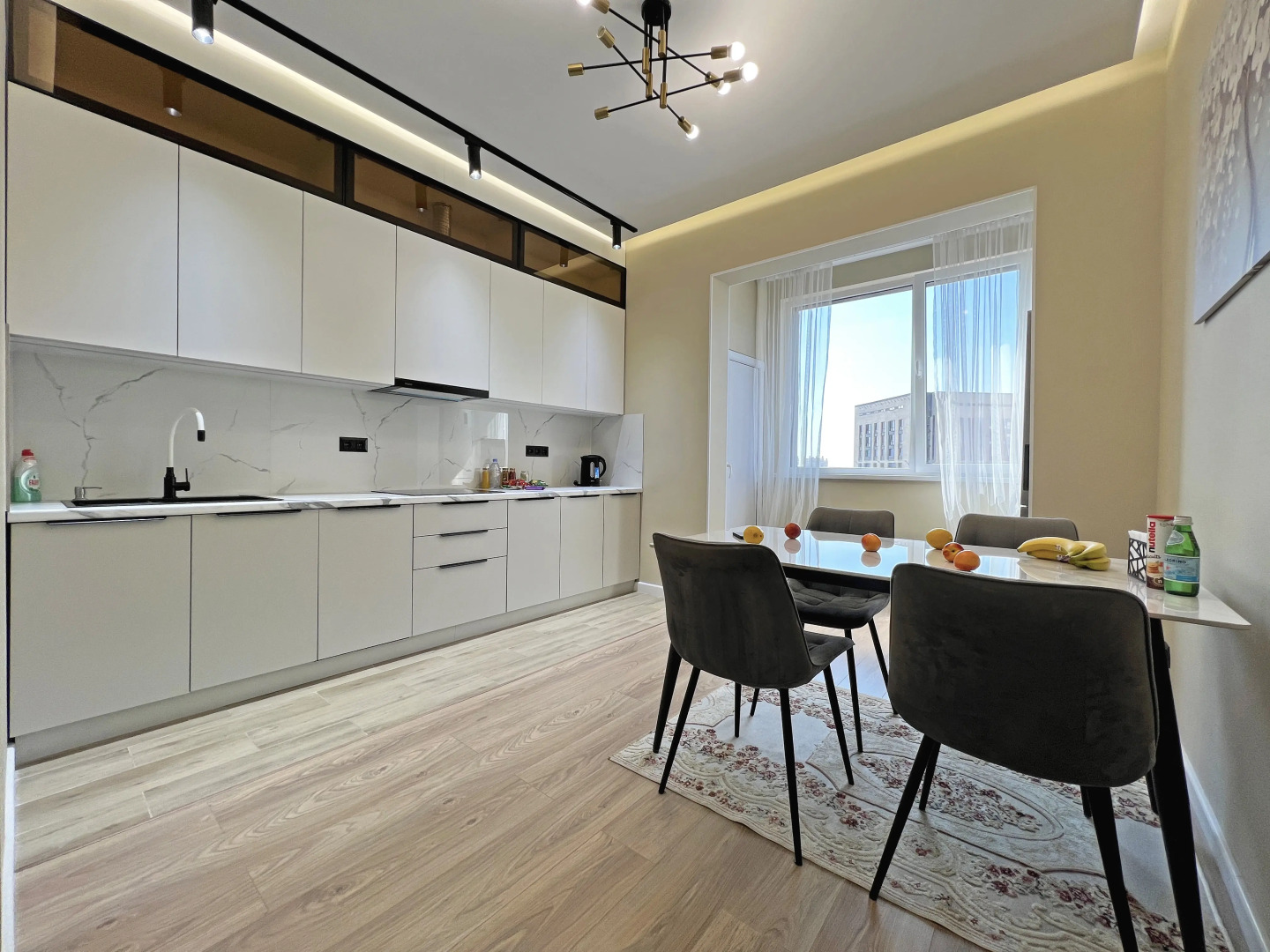 Апартаменты Стильные с видом и дизайнерским ремонтом