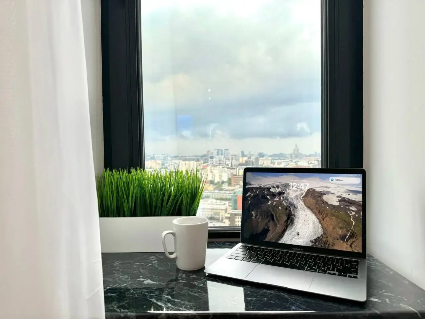 Апартаменты Lalapart Modern classic с видом на город у метро Дмитровская