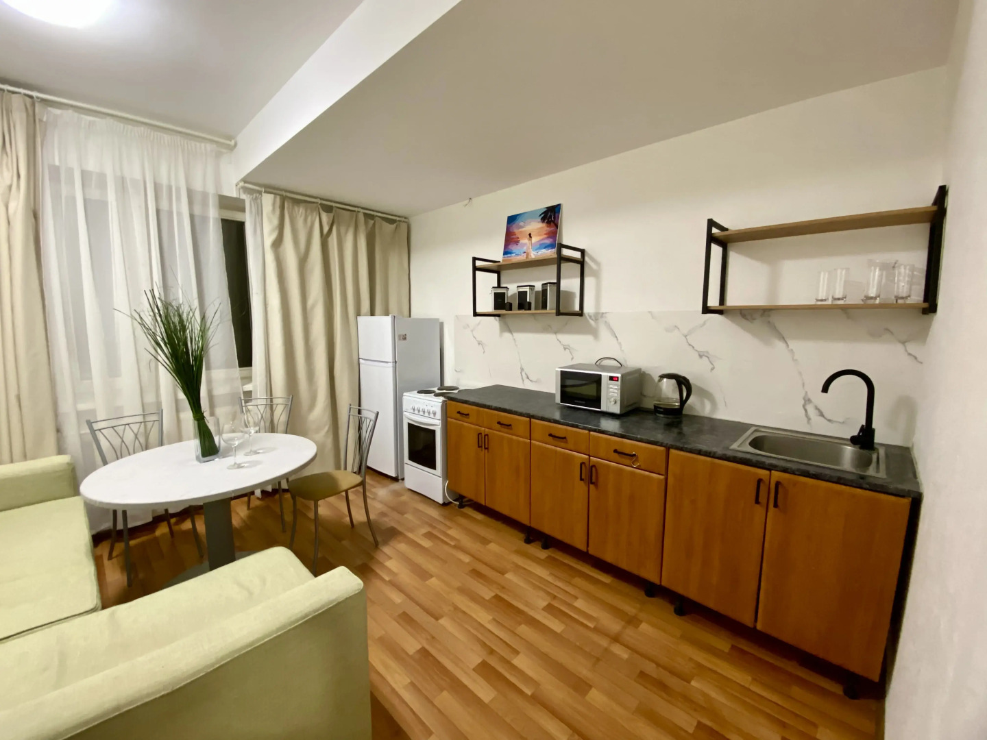 Квартира Шоколад у Скандинавии и метро Озерки