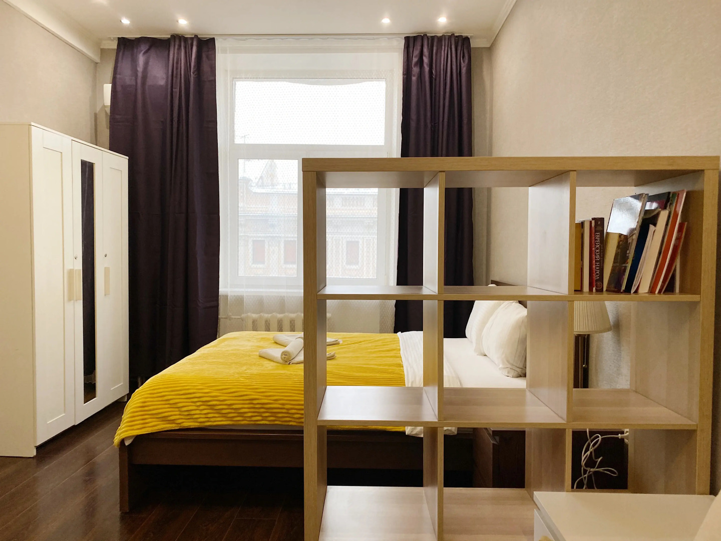 Апартаменты у Пушкинской и видом на Тверскую улицу