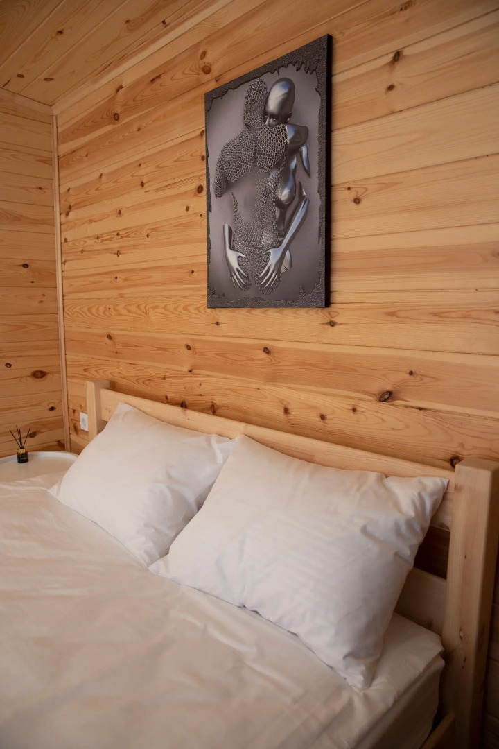 Частный дом Малина Манский фрейм