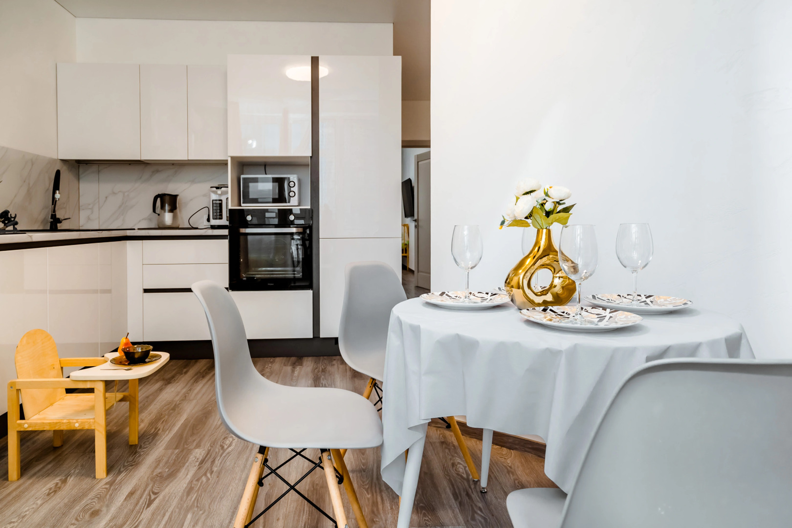 Квартира Просторная и светлая с видом на море