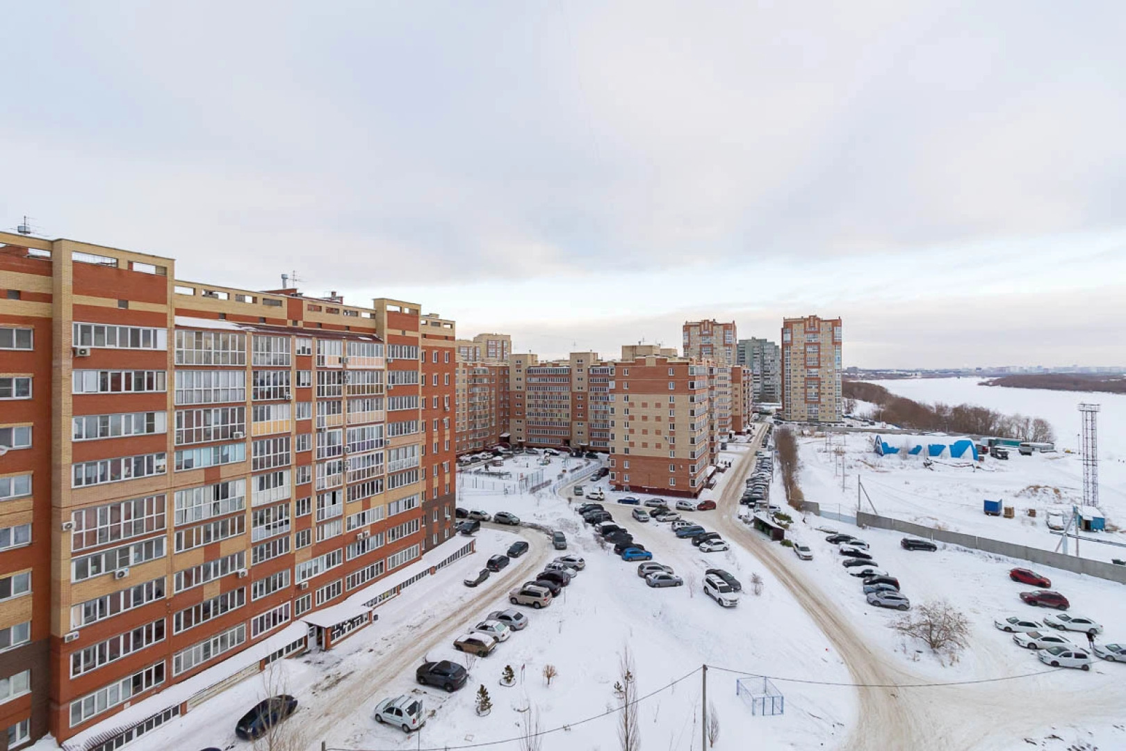 Квартира Happy House Студия с Видом на Иртыш