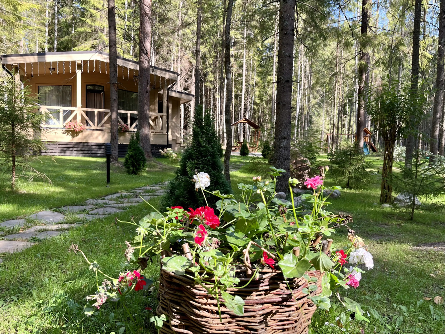 Коттедж Гармония Леса на берегу Озера Волго на Селигере - коттеджи Сосновый бор