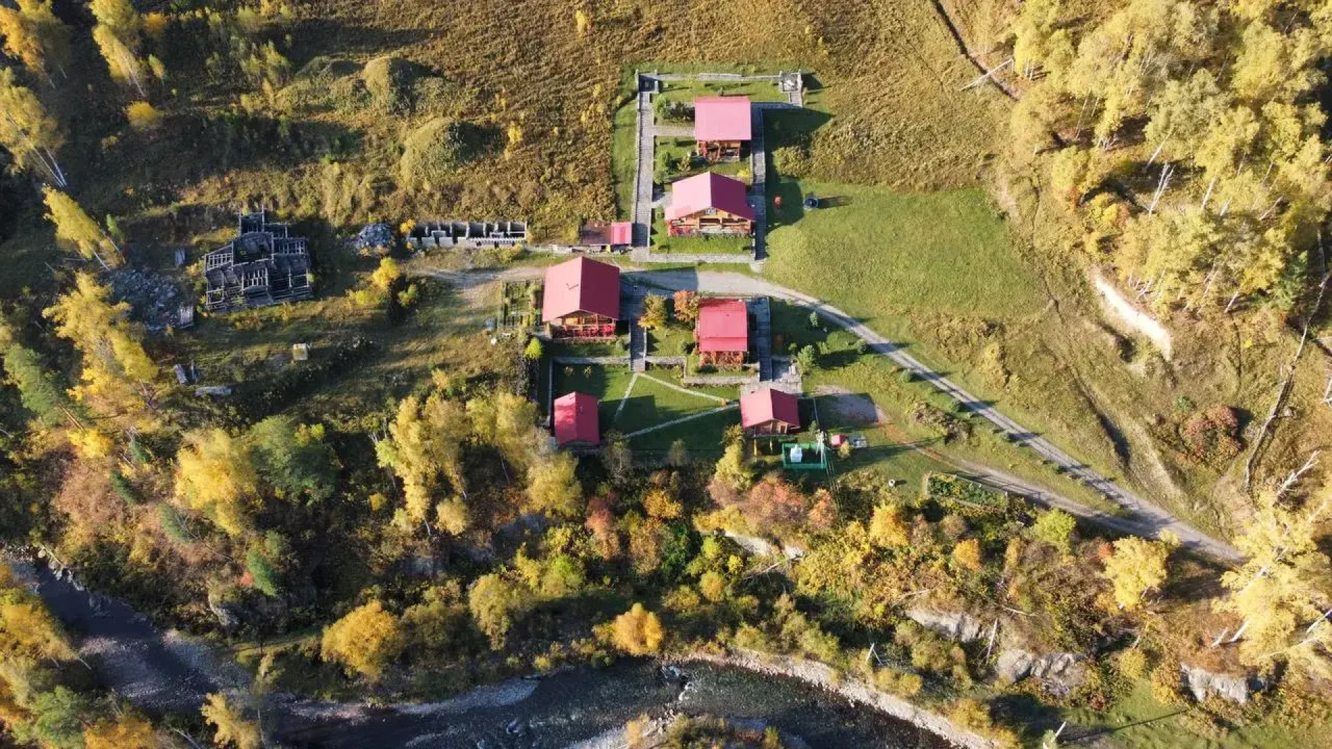 База отдыха ЭКО отель в горах Алтая "Альпийское Эхо"