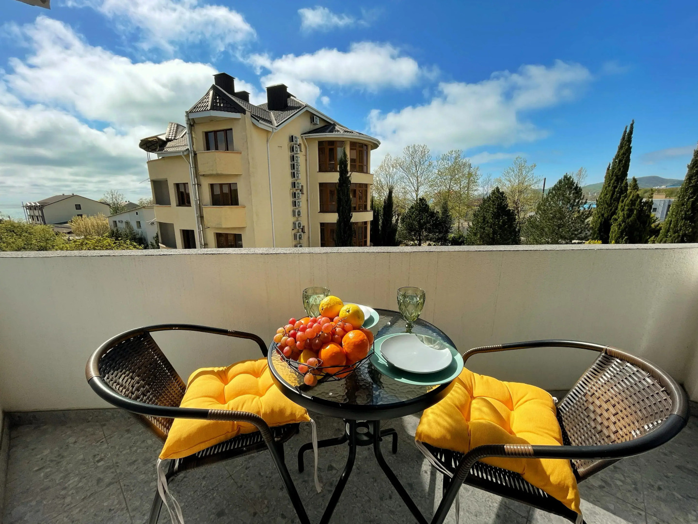 Апартаменты с Видом на Море 3 Минуты до Пляжа