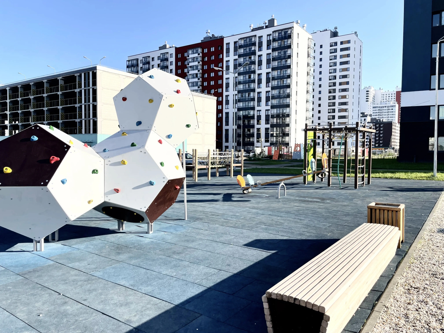 Квартира Студия с видом в современном районе