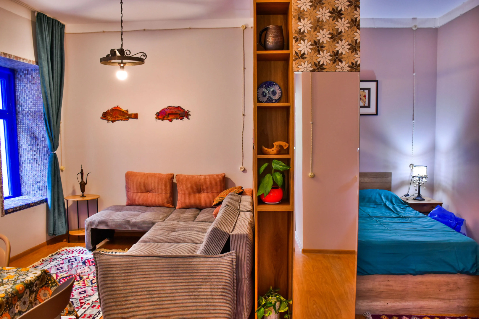 Квартира Дом библиотекаря с балконом