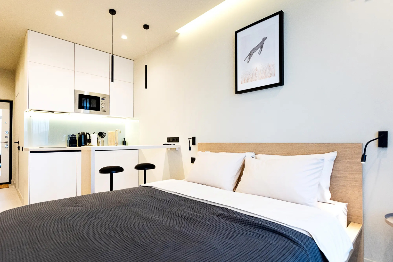 Апартаменты с балконом в ЖК Метрополь