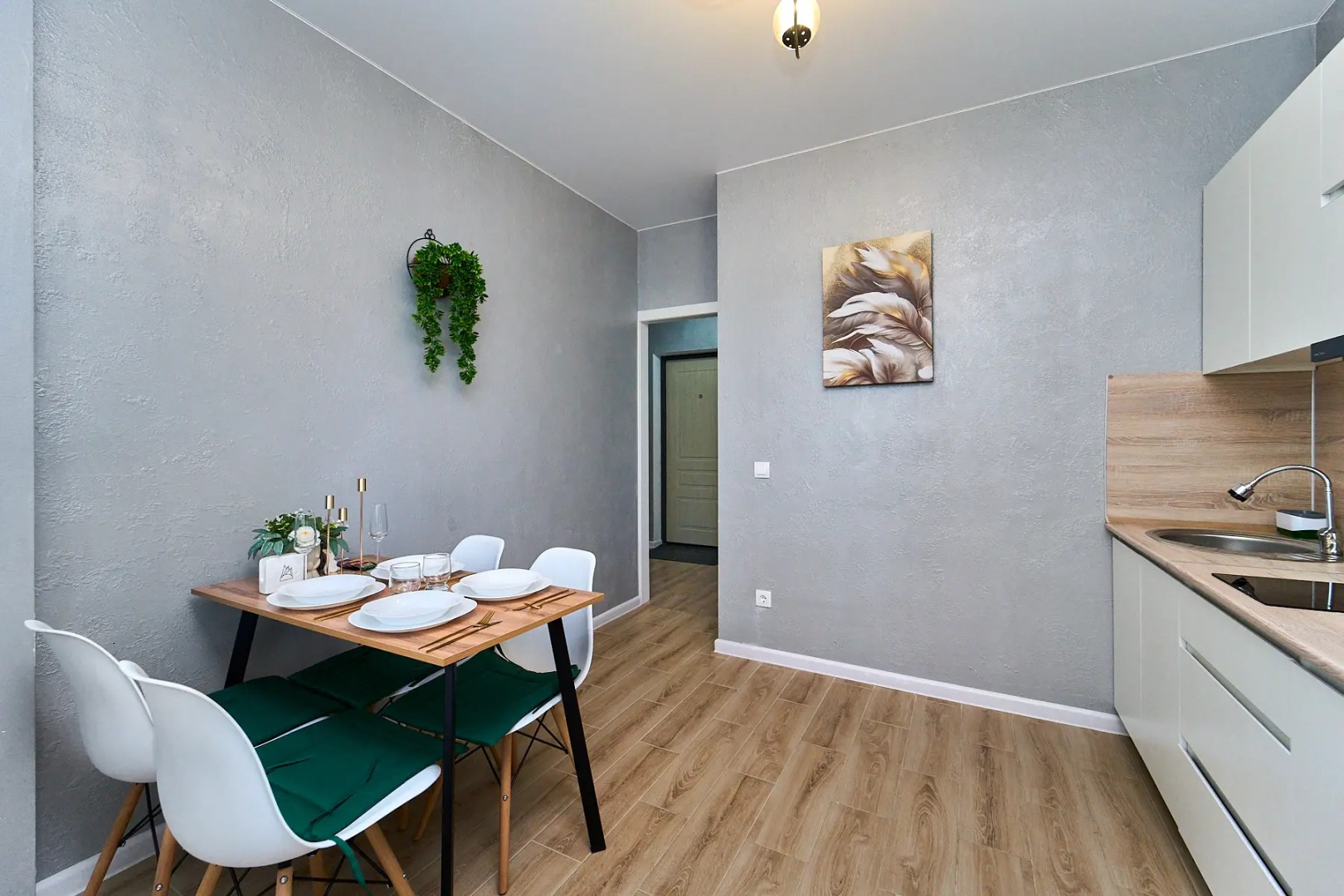 Квартира однокомнатная у парка Облаков Галицкого на 4 гостя