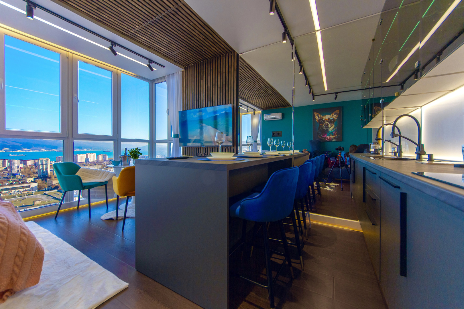 Апартаменты Парящая над Бухтой