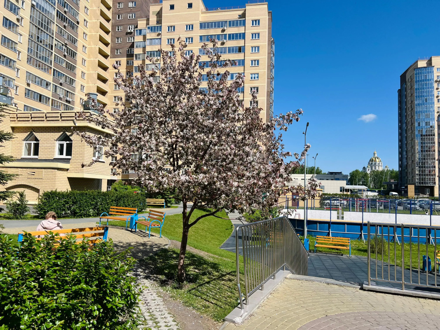 Квартира Уютная студия + спальня в ЖК Ньютон у ЛА Трактор