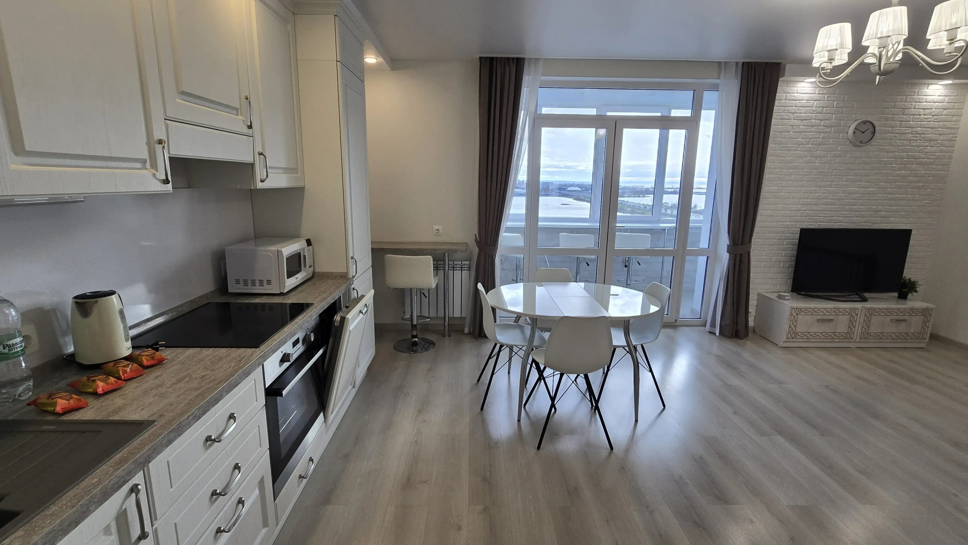 Апартаменты Видовые около Чаши и Аквапарка Ривьера с Паркингом