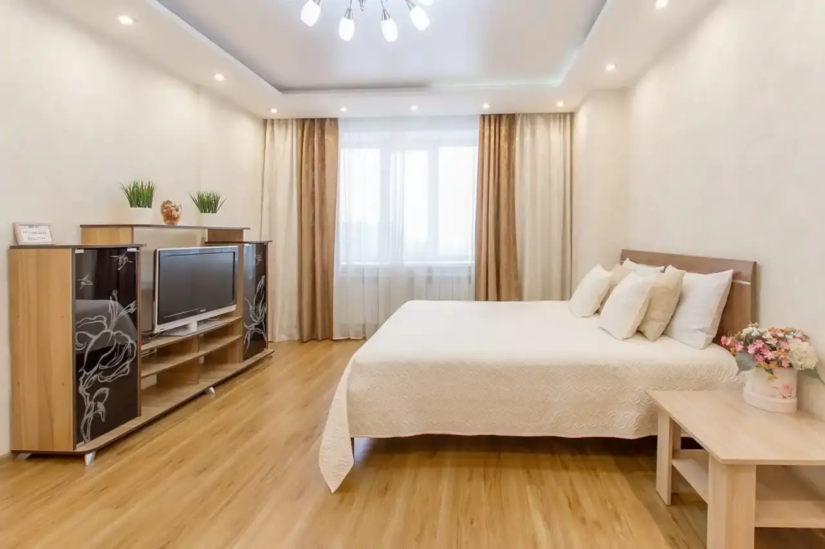 Апартаменты Светлая Квартира с Видом на Город