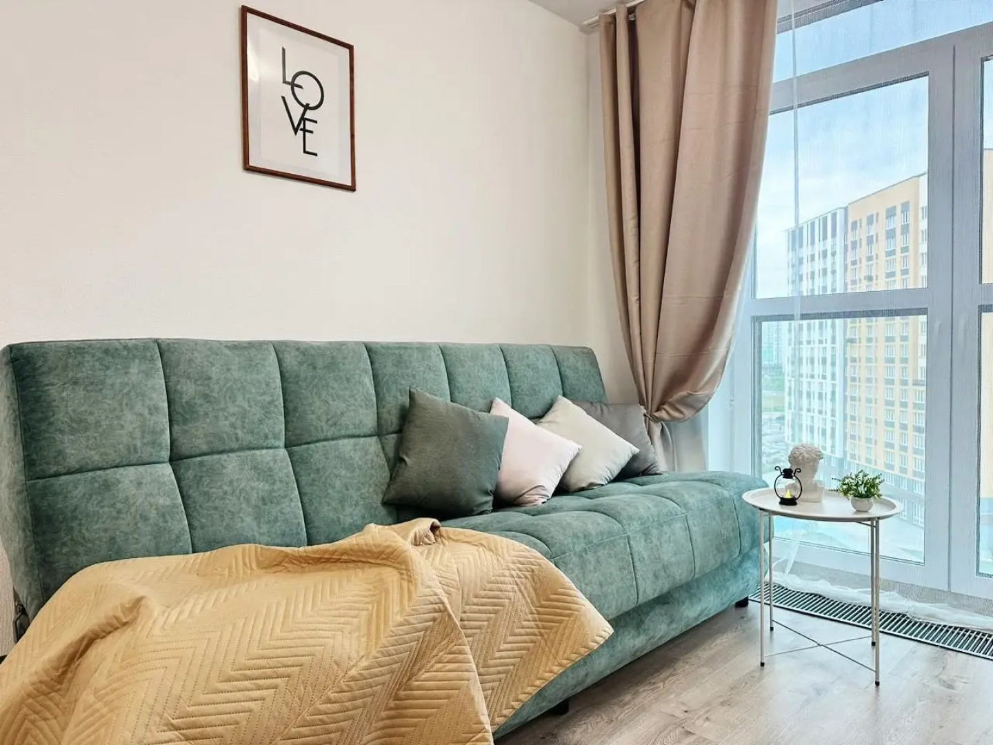 Квартира Студия с панорамным окном