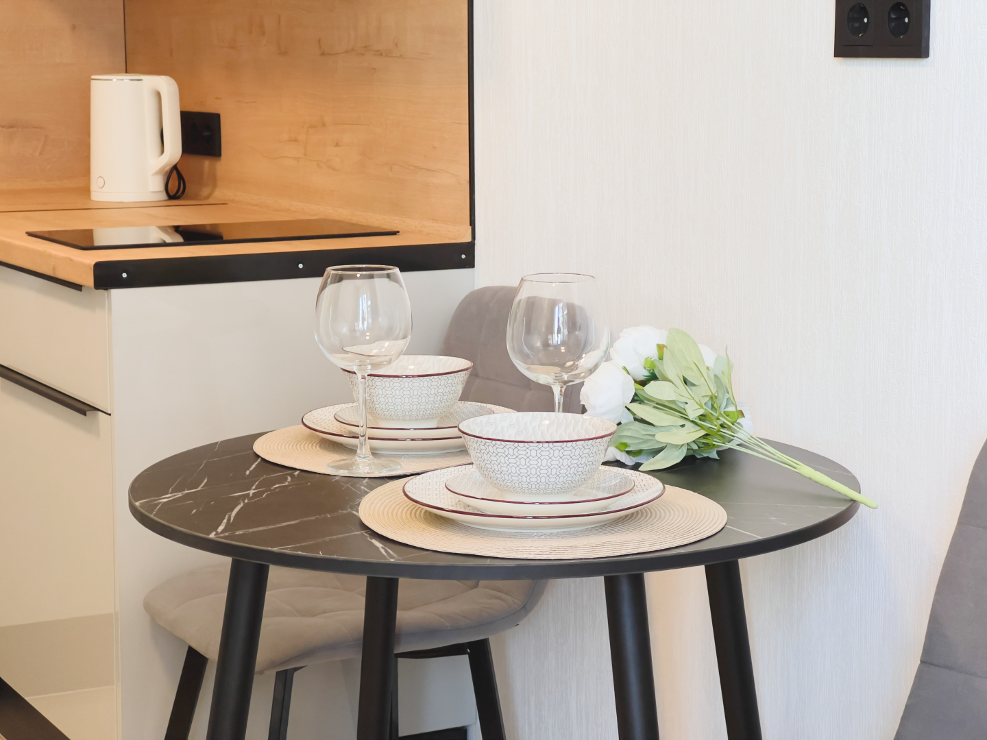 Апартаменты Black в ЖК Авиатика