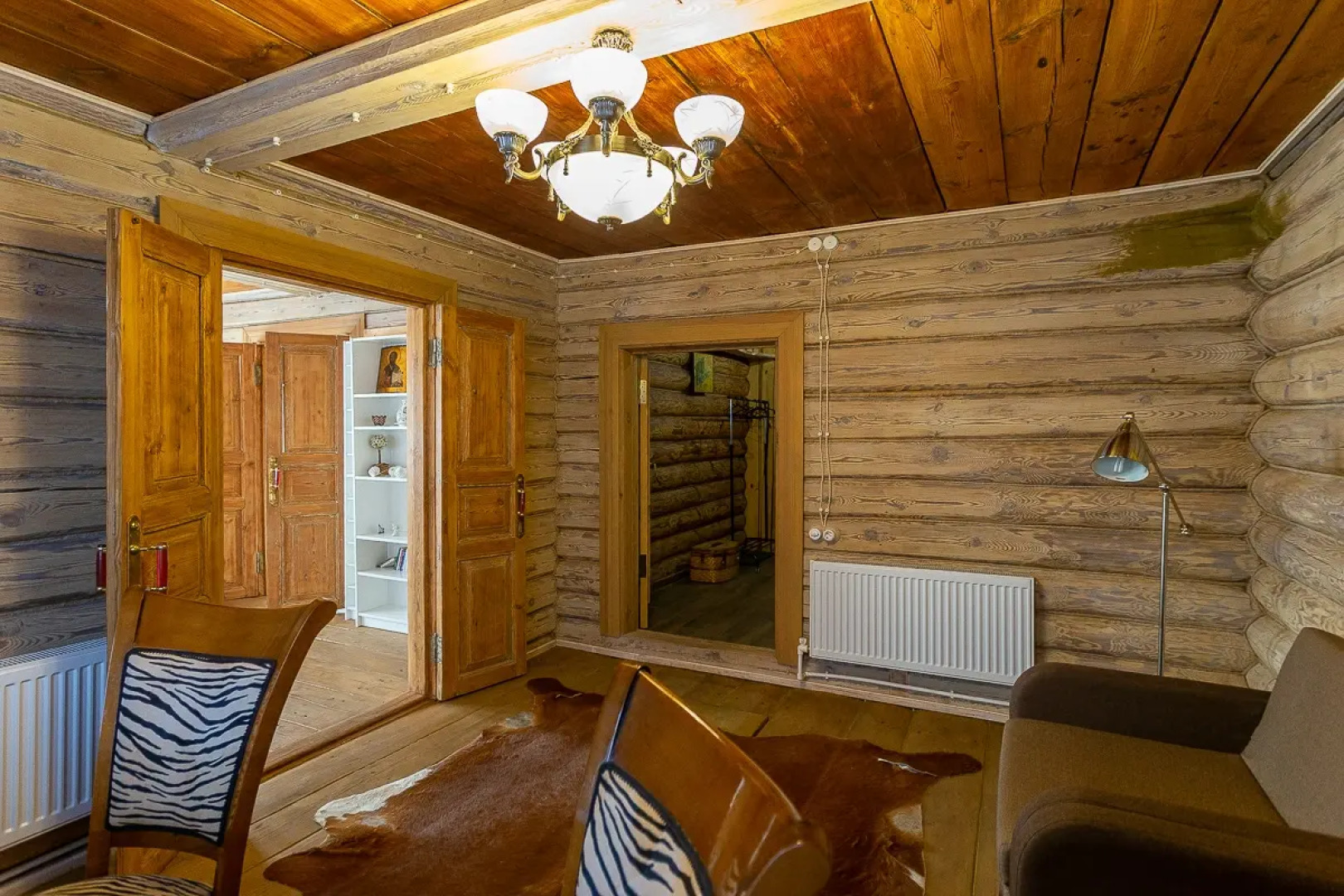 Частный дом с русской печью и баней