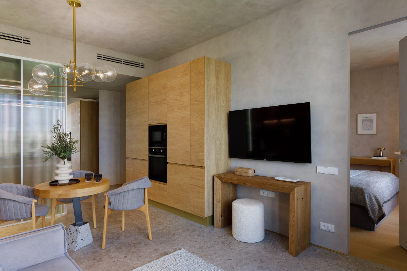 Апартаменты в стиле Japandi