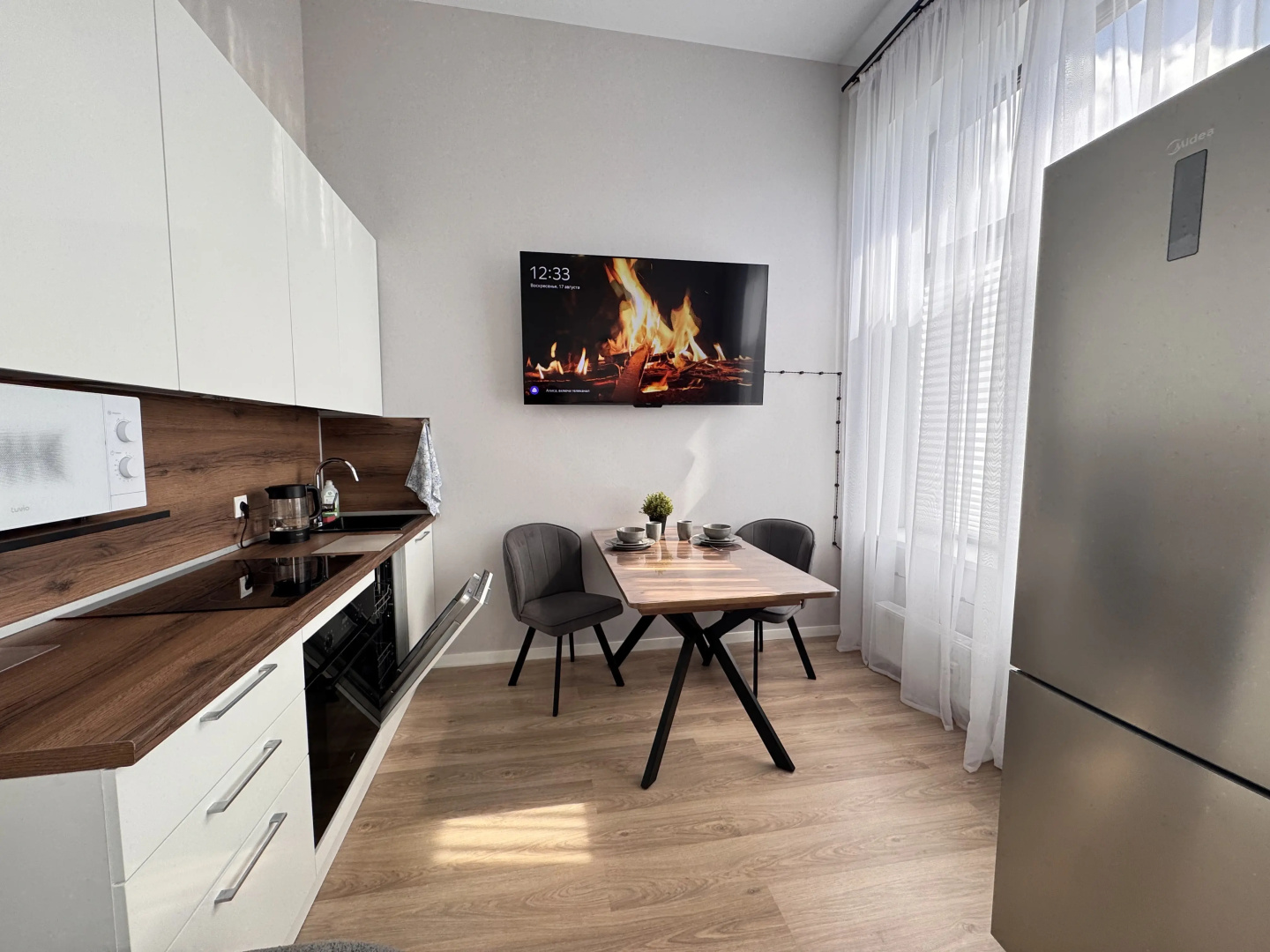 Квартира 1-к. квартира, 40 м², 2 кровати