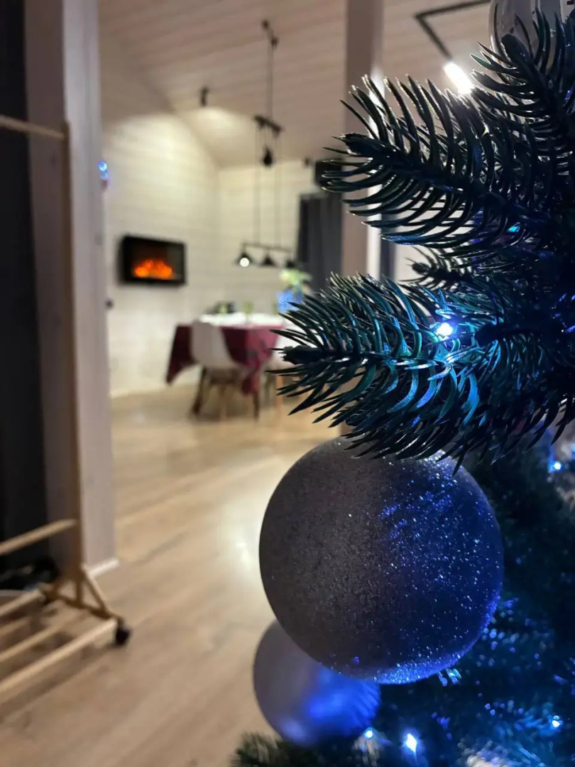 Частный дом Домик в лесу с камином и банным чаном