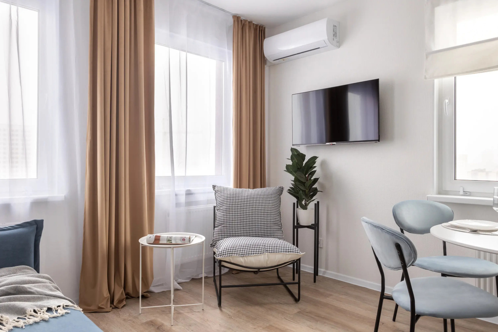 Квартира с кондиционером Закат на Заливе