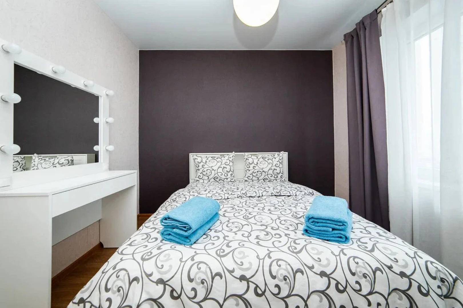 Апартаменты возле Национальной Библиотеки и ТРЦ Dana Mall на Туровского 26