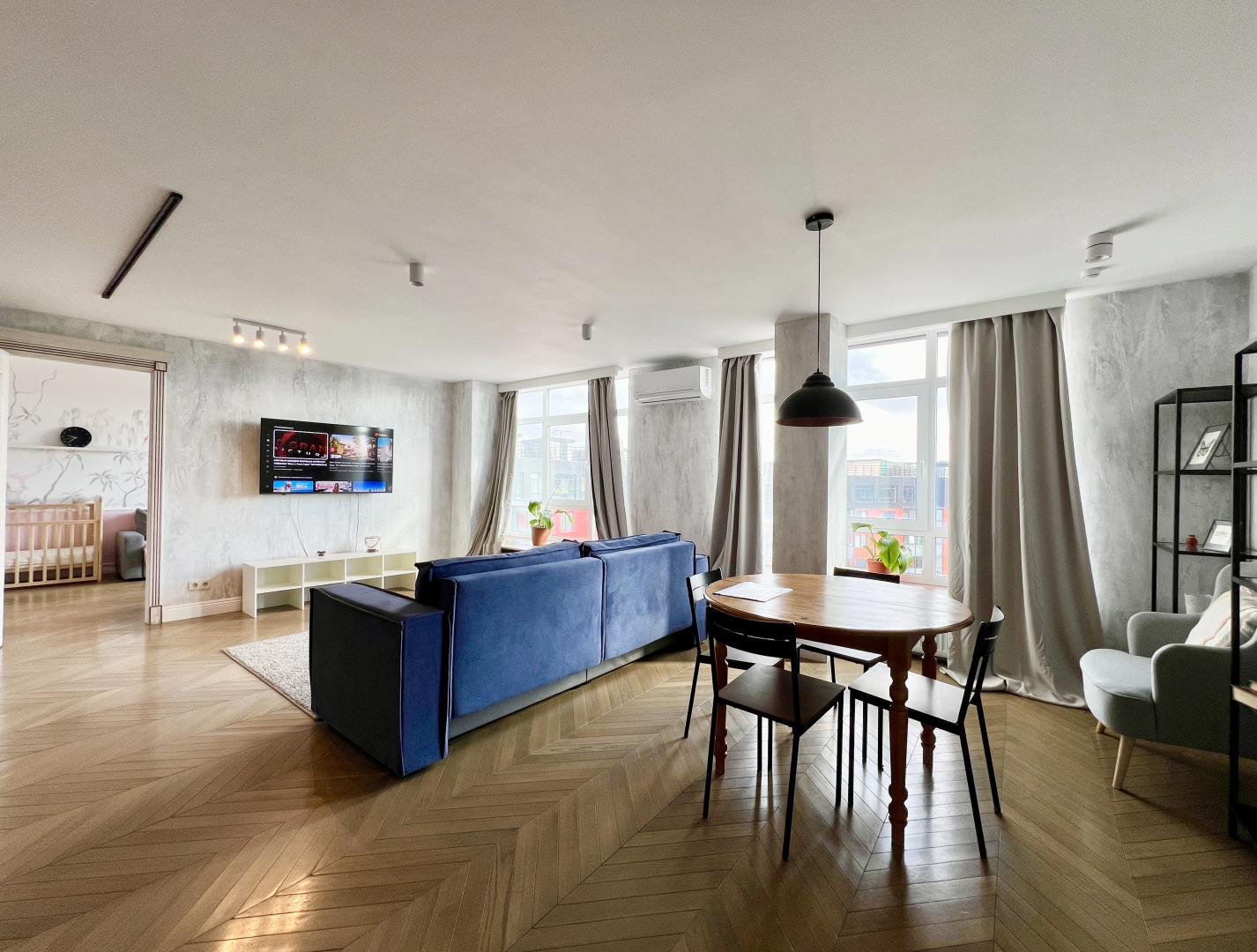 Апартаменты Стильная квартира с террасой на крыше в Пушкине