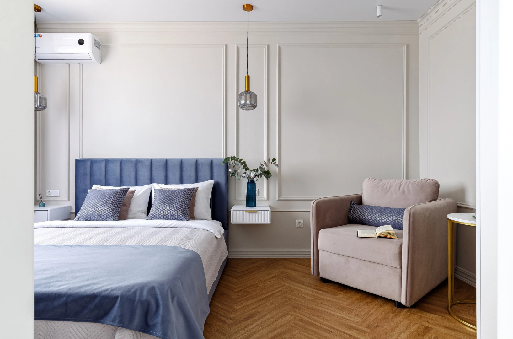 Апартаменты Любимово Голубой