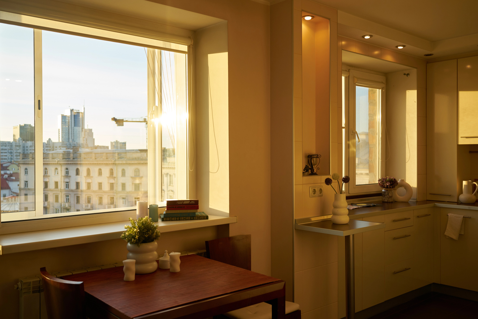 Апартаменты с красивым видом на город