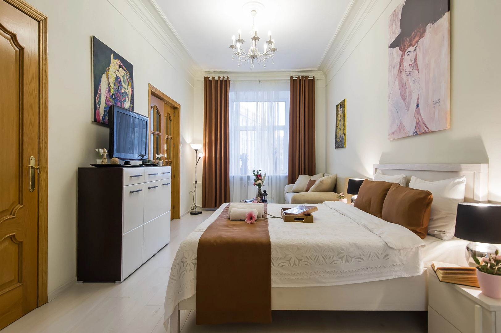 Квартира GM Apartments с Видом на МИД