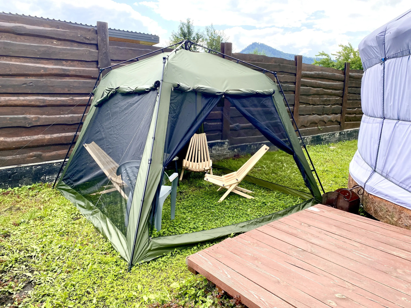 Глэмпинг Алтайский