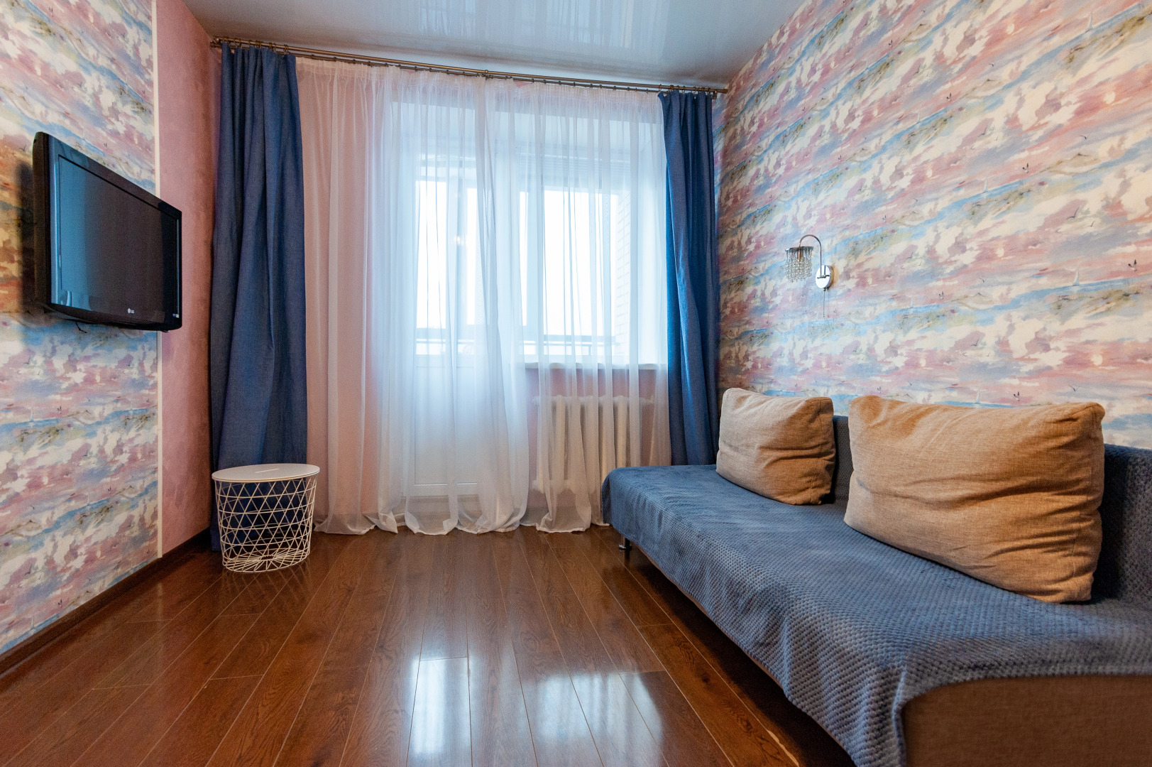 Квартира EL'HOME Евродвушка с панорамным видом на Волгу